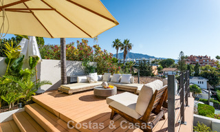 Villa moderna de lujo reformada con impresionantes vistas en venta en Nueva Andalucía, Marbella 800355 
