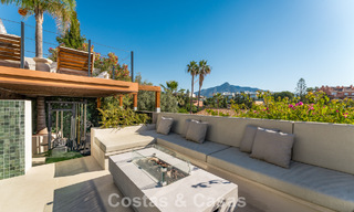 Villa moderna de lujo reformada con impresionantes vistas en venta en Nueva Andalucía, Marbella 800357 