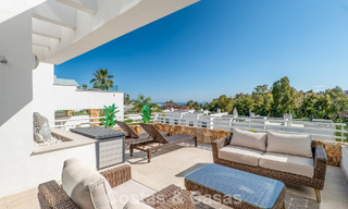 Lujosa casa adosada en venta cerca de Puente Romano, Milla de Oro de Marbella 800386 