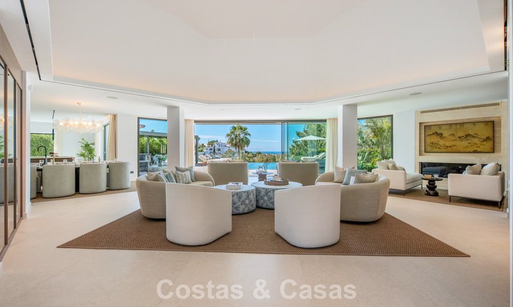 Moderna villa de lujo mediterránea en venta en una urbanización cerrada en Marbella - Benahavís 800410