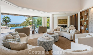 Moderna villa de lujo mediterránea en venta en una urbanización cerrada en Marbella - Benahavís 800417 