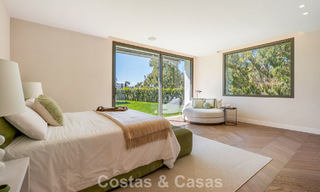 Moderna villa de lujo mediterránea en venta en una urbanización cerrada en Marbella - Benahavís 800435 