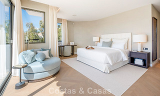 Moderna villa de lujo mediterránea en venta en una urbanización cerrada en Marbella - Benahavís 800451 