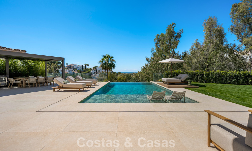 Moderna villa de lujo mediterránea en venta en una urbanización cerrada en Marbella - Benahavís 800454