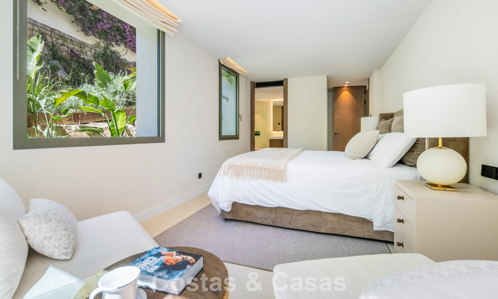 Moderna villa de lujo mediterránea en venta en una urbanización cerrada en Marbella - Benahavís 800483