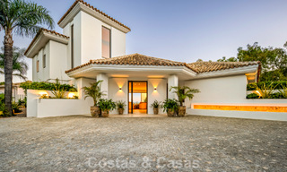 Moderna villa de lujo mediterránea en venta en una urbanización cerrada en Marbella - Benahavís 800485 