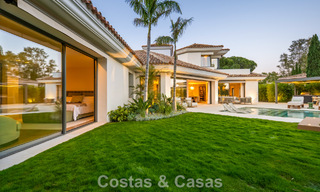 Moderna villa de lujo mediterránea en venta en una urbanización cerrada en Marbella - Benahavís 800492 