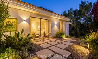 Moderna villa de lujo mediterránea en venta en una urbanización cerrada en Marbella - Benahavís 800508 