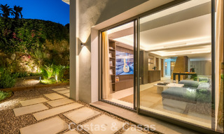 Moderna villa de lujo mediterránea en venta en una urbanización cerrada en Marbella - Benahavís 800509 