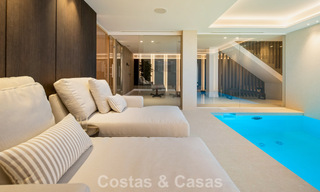 Moderna villa de lujo mediterránea en venta en una urbanización cerrada en Marbella - Benahavís 800514 