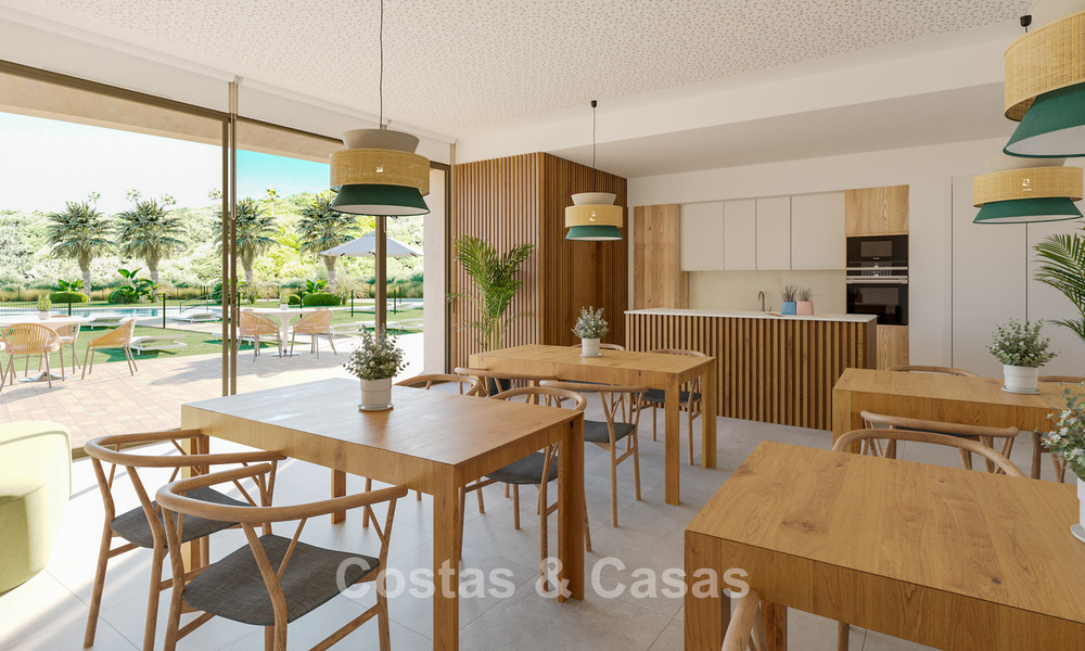 Apartamentos de golf contemporáneos en venta cerca de Sotogrande, Costa del Sol 800701