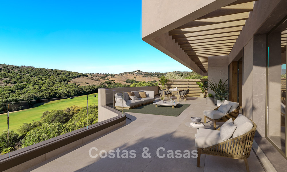 Apartamentos de golf contemporáneos en venta cerca de Sotogrande, Costa del Sol 800713