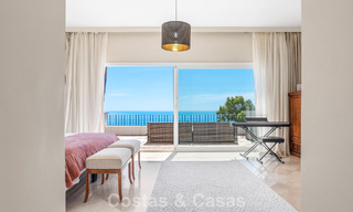 Amplia villa de estilo arquitectónico español moderno con impresionantes vistas al mar en venta en Manilva, Costa del Sol 800630 
