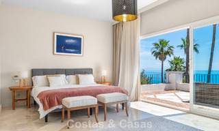 Amplia villa de estilo arquitectónico español moderno con impresionantes vistas al mar en venta en Manilva, Costa del Sol 800634 