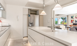Amplia villa de estilo arquitectónico español moderno con impresionantes vistas al mar en venta en Manilva, Costa del Sol 800638 