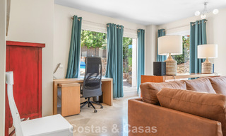 Amplia villa de estilo arquitectónico español moderno con impresionantes vistas al mar en venta en Manilva, Costa del Sol 800653 