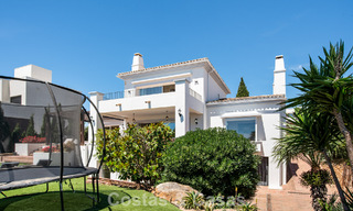Amplia villa de estilo arquitectónico español moderno con impresionantes vistas al mar en venta en Manilva, Costa del Sol 800664 