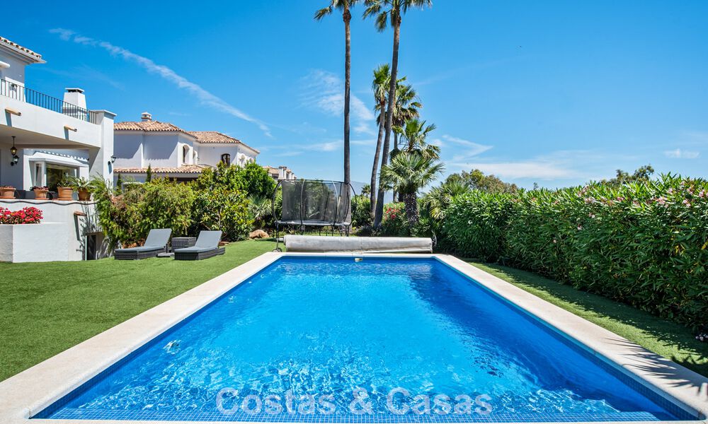 Amplia villa de estilo arquitectónico español moderno con impresionantes vistas al mar en venta en Manilva, Costa del Sol 800665