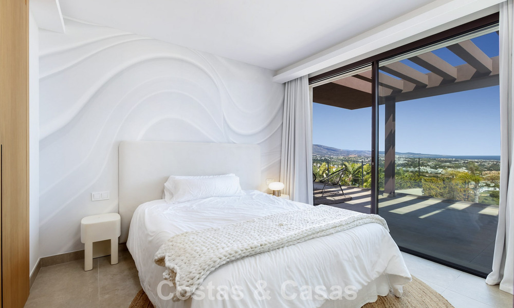 Villa de lujo contemporánea con vistas panorámicas en venta en las colinas de Marbella - Benahavís 800796