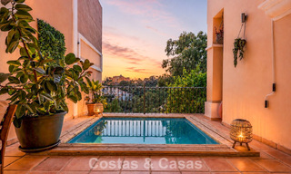 Amplia vivienda familiar en venta en una exclusiva urbanización cerrada en la codiciada Nueva Andalucía, Marbella 801089 