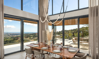 Impresionante villa de lujo con arquitectura minimalista moderna en venta en las colinas de Marbella Este 801141 