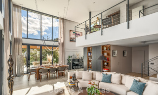 Impresionante villa de lujo con arquitectura minimalista moderna en venta en las colinas de Marbella Este 801147 