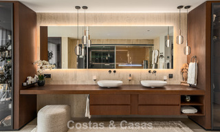 Impresionante villa de lujo con arquitectura minimalista moderna en venta en las colinas de Marbella Este 801161 