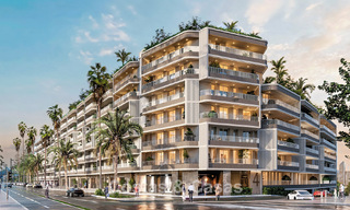 Apartamentos modernos con amplias terrazas y vistas al mar en venta en Torremolinos cerca La Cariheula, Málaga, Costa del Sol 801244 