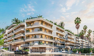 Apartamentos modernos con amplias terrazas y vistas al mar en venta en Torremolinos cerca La Cariheula, Málaga, Costa del Sol 801245 