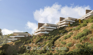 Innovadoras viviendas de obra nueva con vistas panorámicas al mar en venta en Benalmádena, Costa del Sol 801461 
