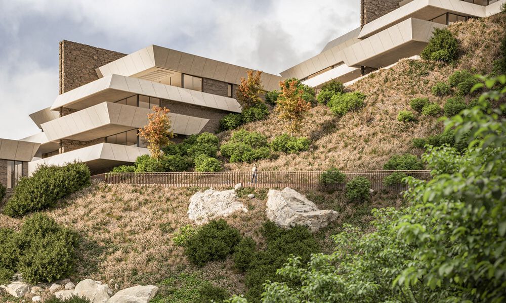 Innovadoras viviendas de obra nueva con vistas panorámicas al mar en venta en Benalmádena, Costa del Sol 801463