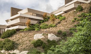 Innovadoras viviendas de obra nueva con vistas panorámicas al mar en venta en Benalmádena, Costa del Sol 801463 