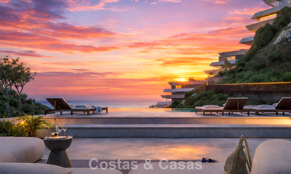 Innovadoras viviendas de obra nueva con vistas panorámicas al mar en venta en Benalmádena, Costa del Sol 801466