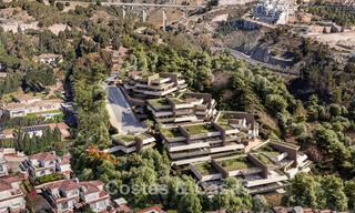 Innovadoras viviendas de obra nueva con vistas panorámicas al mar en venta en Benalmádena, Costa del Sol 801468 