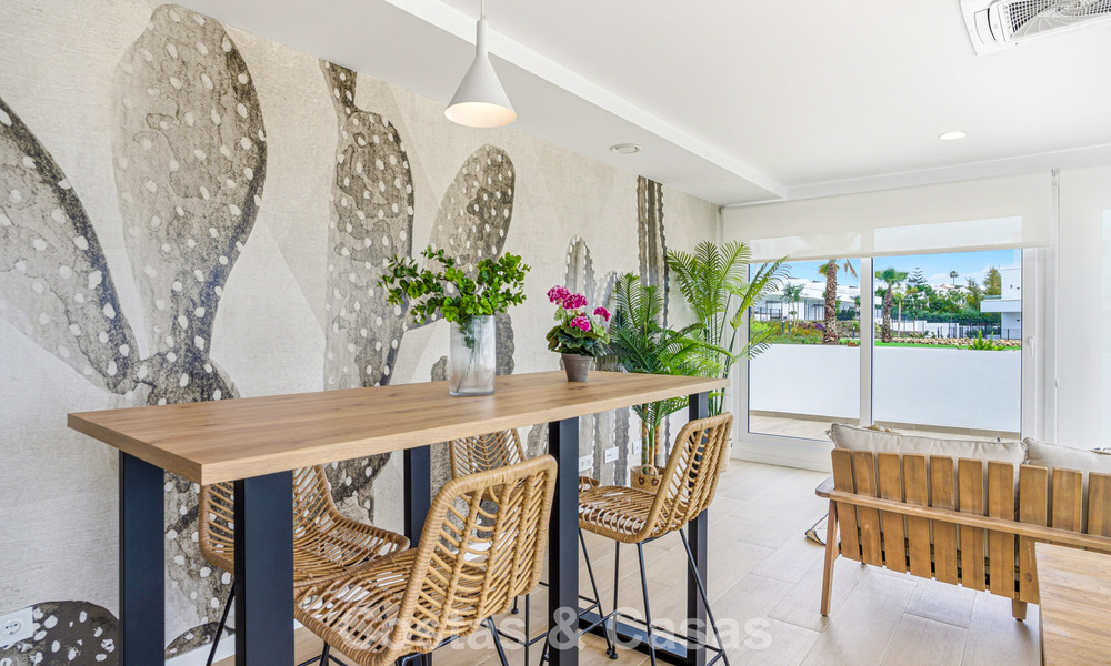 Apartamento de lujo, listo para entrar a vivir en venta en la Nueva Milla de Oro entre Marbella y Estepona 801538