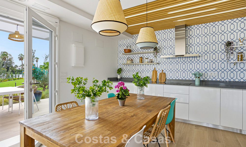 Apartamento de lujo, listo para entrar a vivir en venta en la Nueva Milla de Oro entre Marbella y Estepona 801540