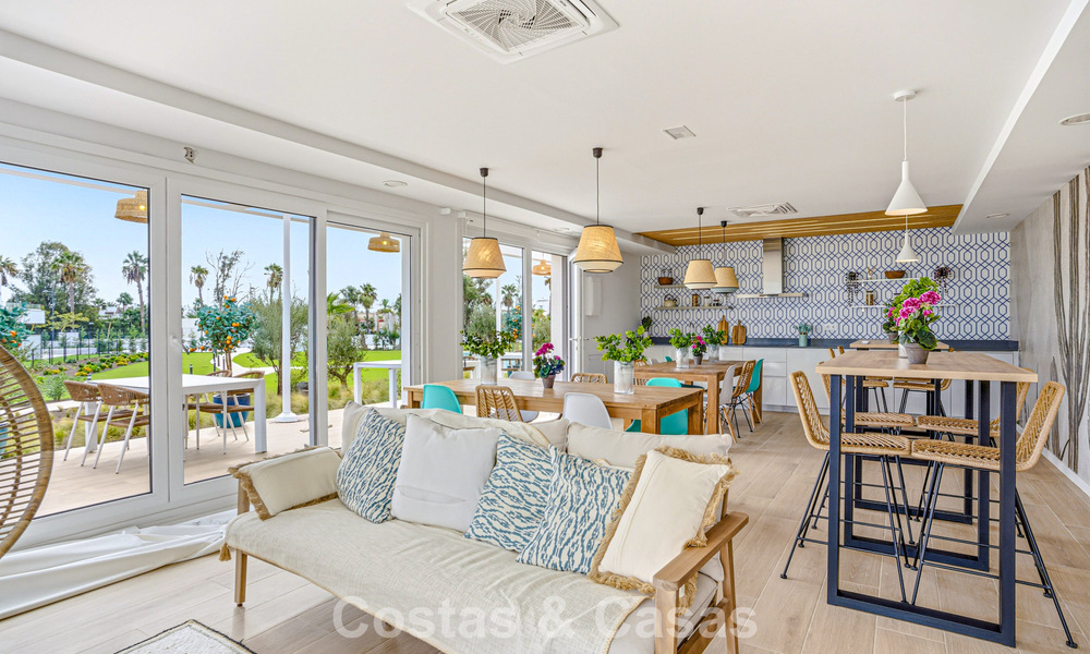 Apartamento de lujo, listo para entrar a vivir en venta en la Nueva Milla de Oro entre Marbella y Estepona 801553