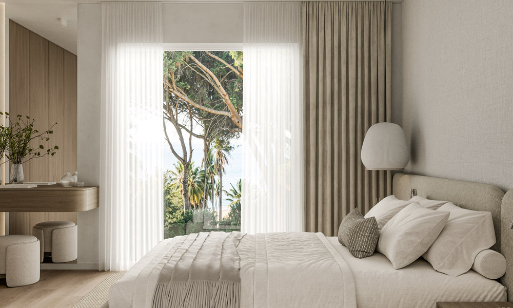 Apartamento de lujo reformado con vistas al mar en venta en Playas del Duque, Puerto Banús, Marbella 801702