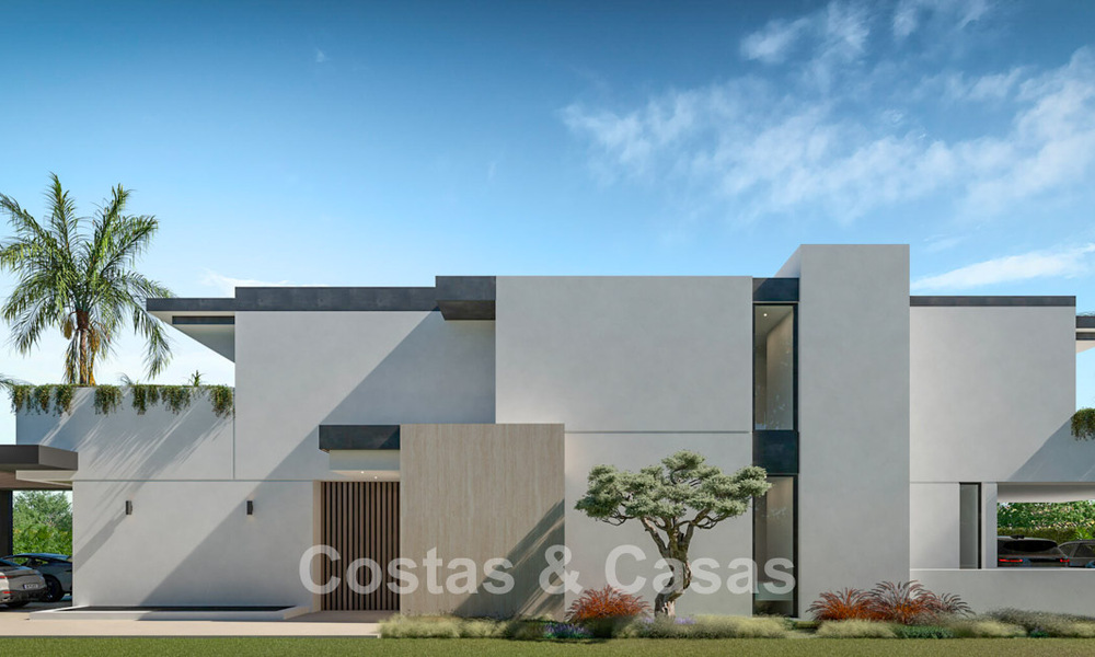 3 villas de lujo nuevas en venta a poca distancia de la playa y de todos los servicios en San Pedro, Marbella 801617