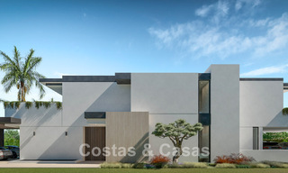 3 villas de lujo nuevas en venta a poca distancia de la playa y de todos los servicios en San Pedro, Marbella 801617 