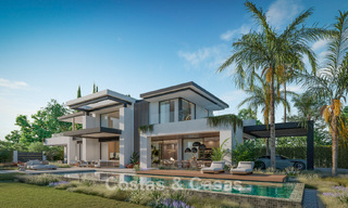 3 villas de lujo nuevas en venta a poca distancia de la playa y de todos los servicios en San Pedro, Marbella 801618 