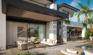 3 villas de lujo nuevas en venta a poca distancia de la playa y de todos los servicios en San Pedro, Marbella 801621 