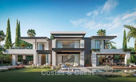 3 villas de lujo nuevas en venta a poca distancia de la playa y de todos los servicios en San Pedro, Marbella 801624