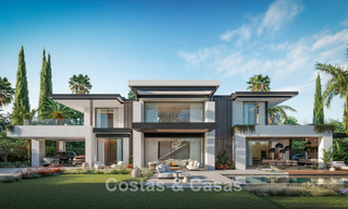 3 villas de lujo nuevas en venta a poca distancia de la playa y de todos los servicios en San Pedro, Marbella 801624 