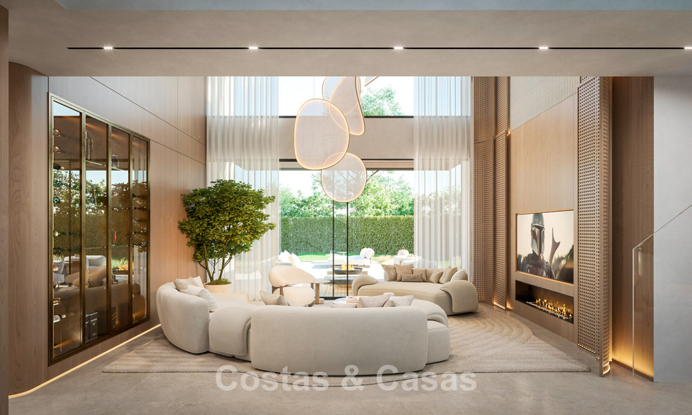 3 villas de lujo nuevas en venta a poca distancia de la playa y de todos los servicios en San Pedro, Marbella 801628