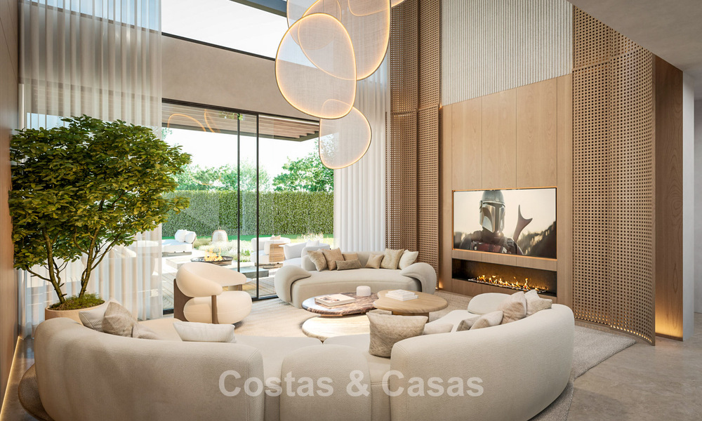 3 villas de lujo nuevas en venta a poca distancia de la playa y de todos los servicios en San Pedro, Marbella 801630