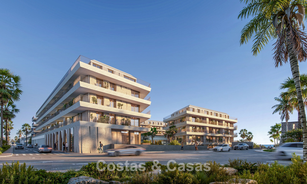 Nuevos apartamentos boutique en venta en un complejo de primera línea de playa en La Duquesa, Manilva, Costa del Sol 801606