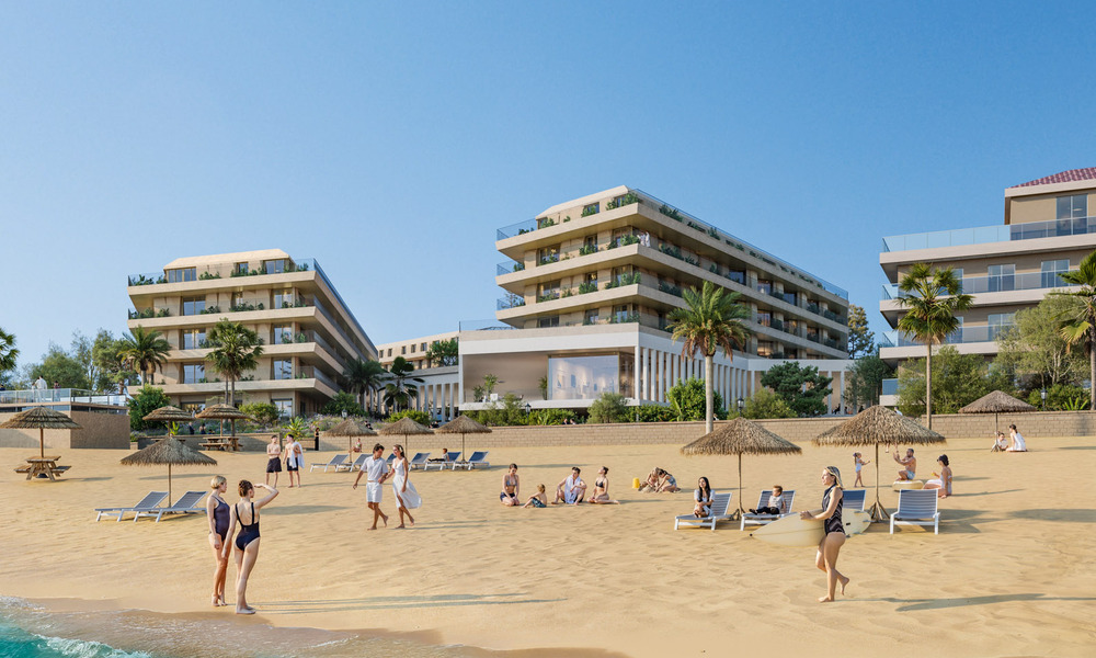 Nuevos apartamentos boutique en venta en un complejo de primera línea de playa en La Duquesa, Manilva, Costa del Sol 801611
