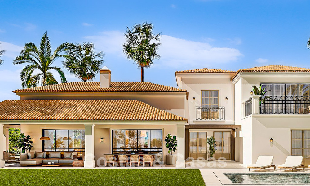 Villa de obra nueva en venta a pocos minutos de la playa y de todos los servicios del centro de Estepona 801853