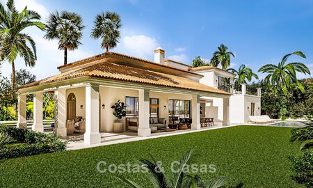 Villa de obra nueva en venta a pocos minutos de la playa y de todos los servicios del centro de Estepona 801856